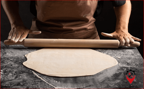 how to make barbarian bread in the microwvae 1 - تهیه نان بربری در ماکروفر